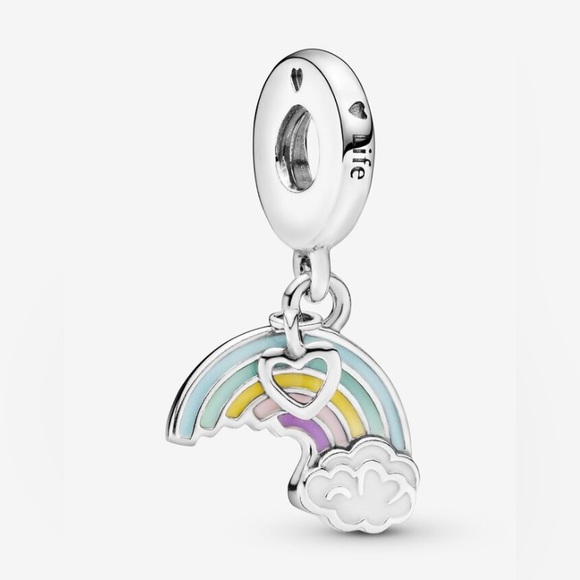 Pandora Rainbow of Love dangle charm - Picture 1 of 2